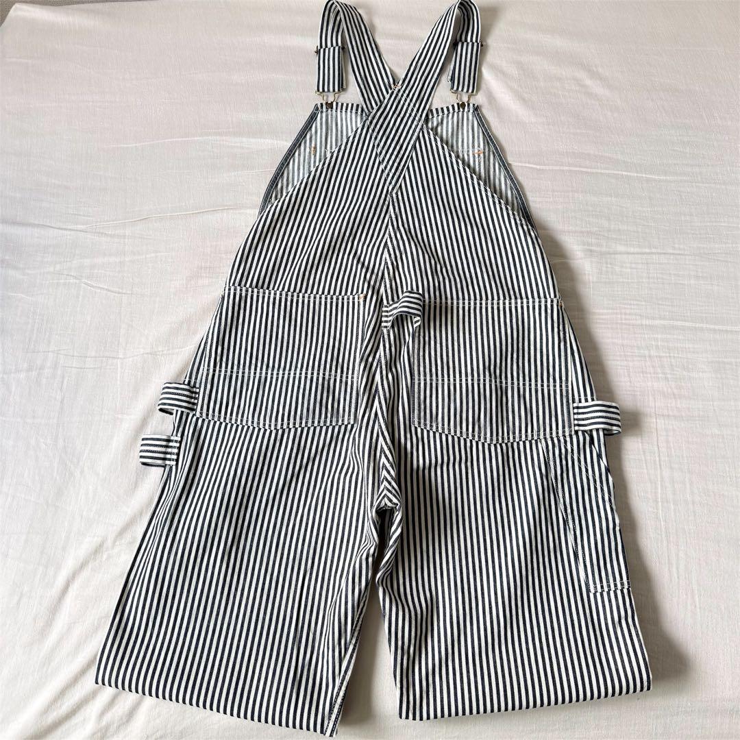 TCB jeans HANDYMANオーバーオール ヒッコリー 34 美品