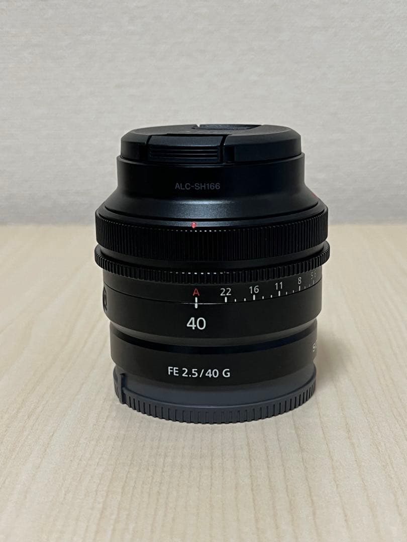 ほぼ新品 SONY FE 40mm F2.5 G 【おまけ付✨】