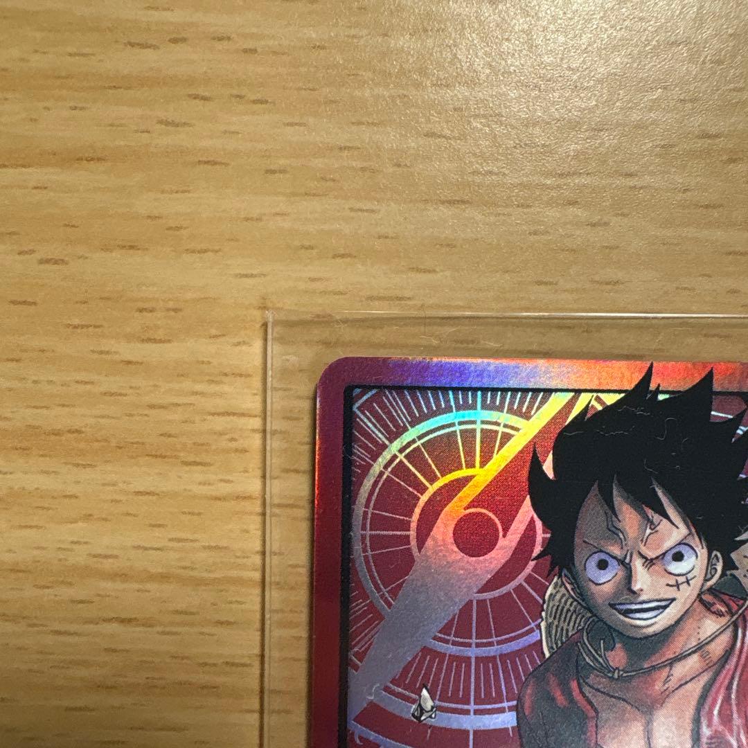 ワンピースカードモンキー・D・ルフィ L ST01-001 金文字と銀文字セット