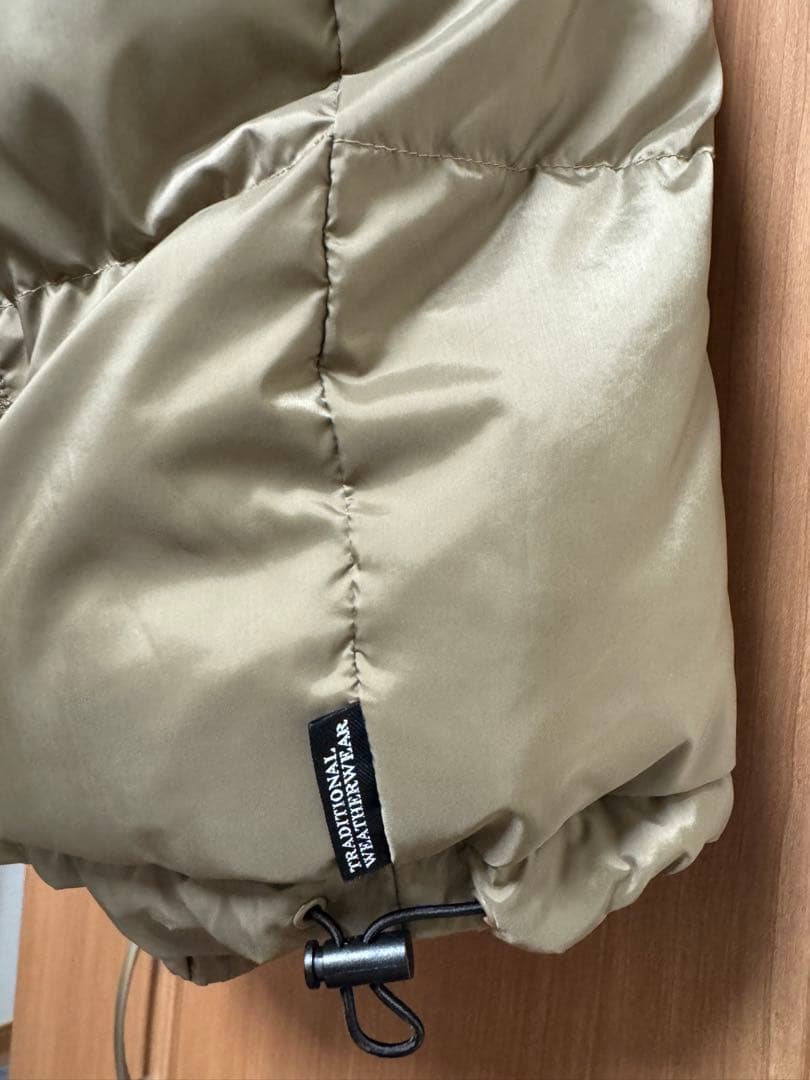 トラディショナルウェザーウェア DOWN JACKET 001 40 ベージュ