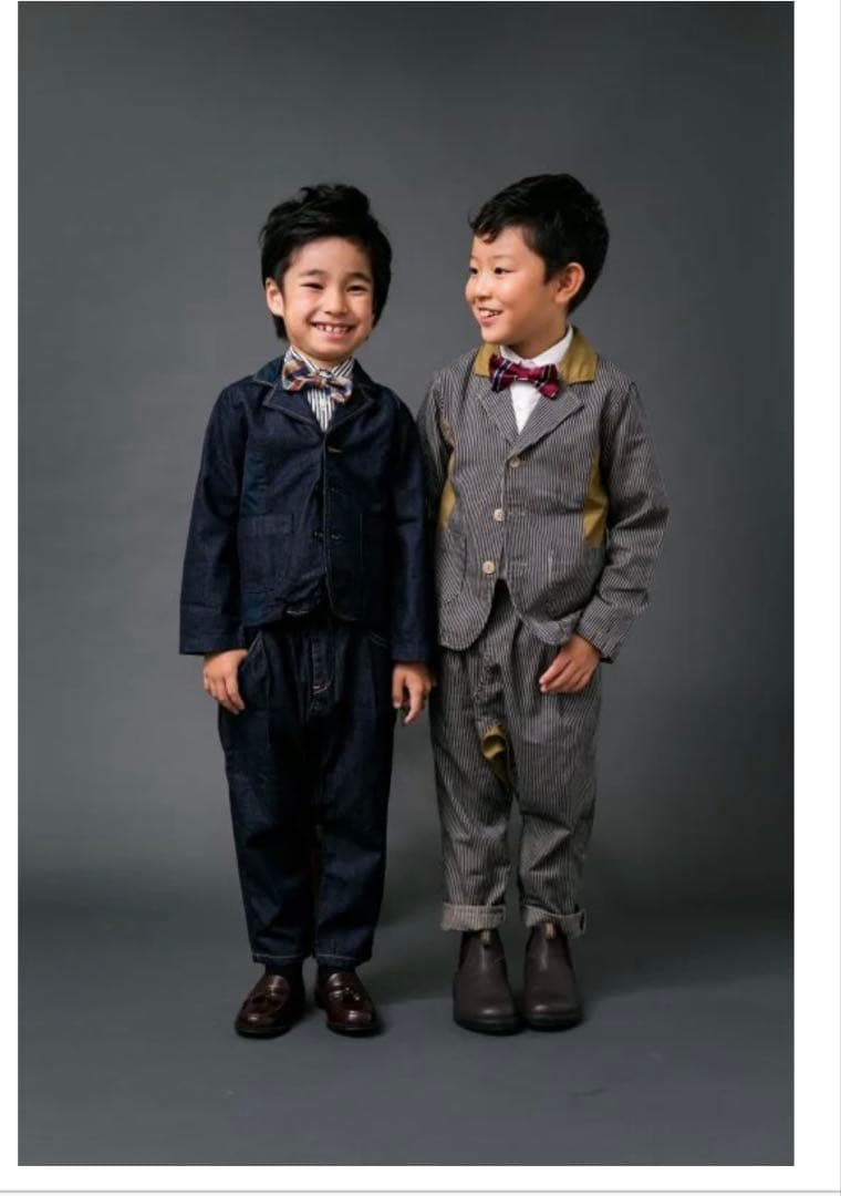 ジョン万次郎 130㎝　OQNO オクノ デニムセットアップ