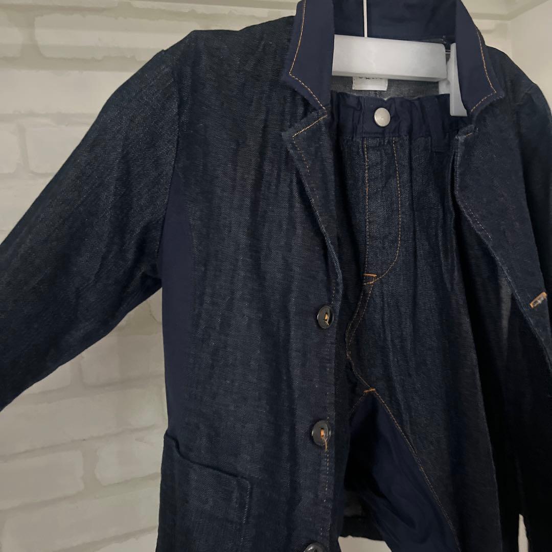 ジョン万次郎 130㎝　OQNO オクノ デニムセットアップ