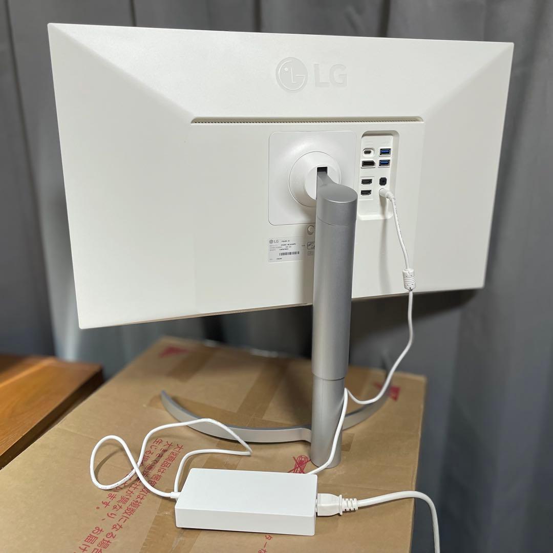 LG 27UL850-W 27インチ モニター 4K/60hz