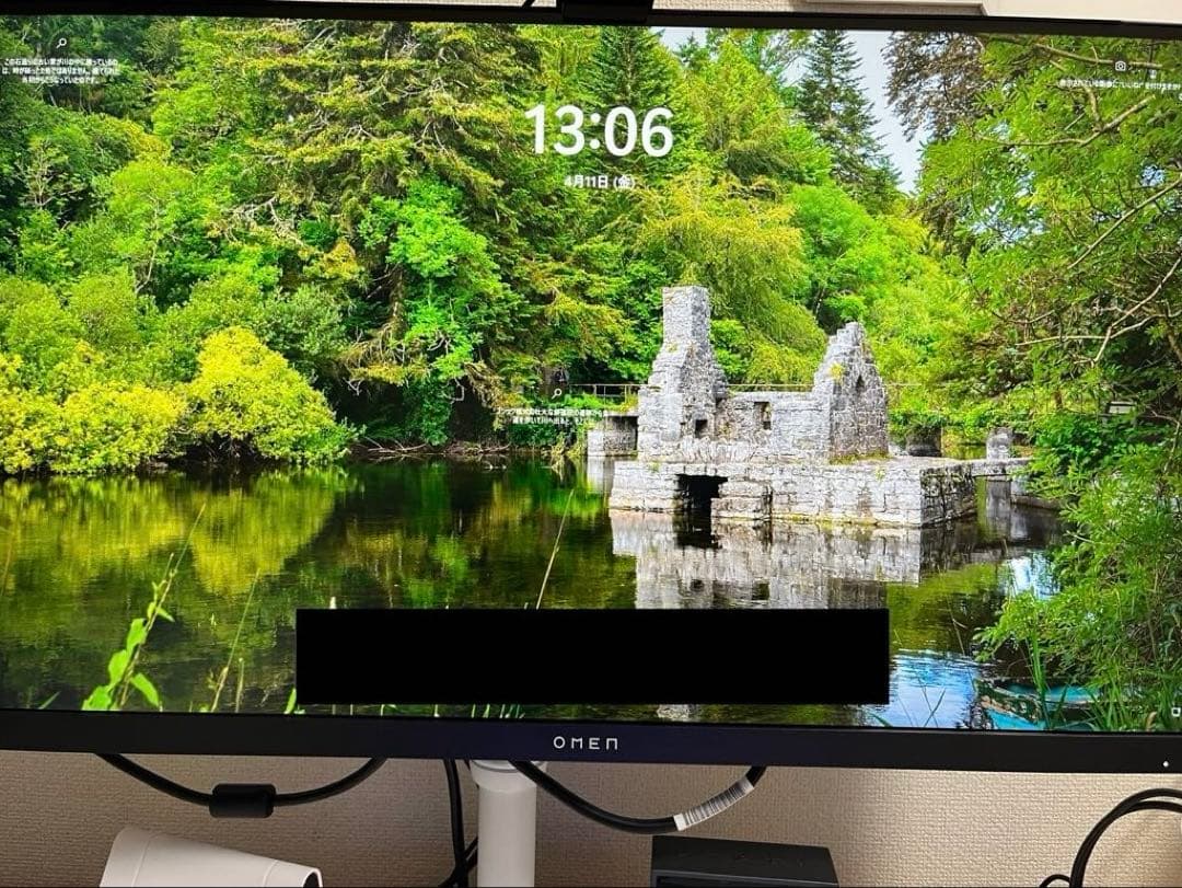 OMEN 27q モニター 27インチ 本体