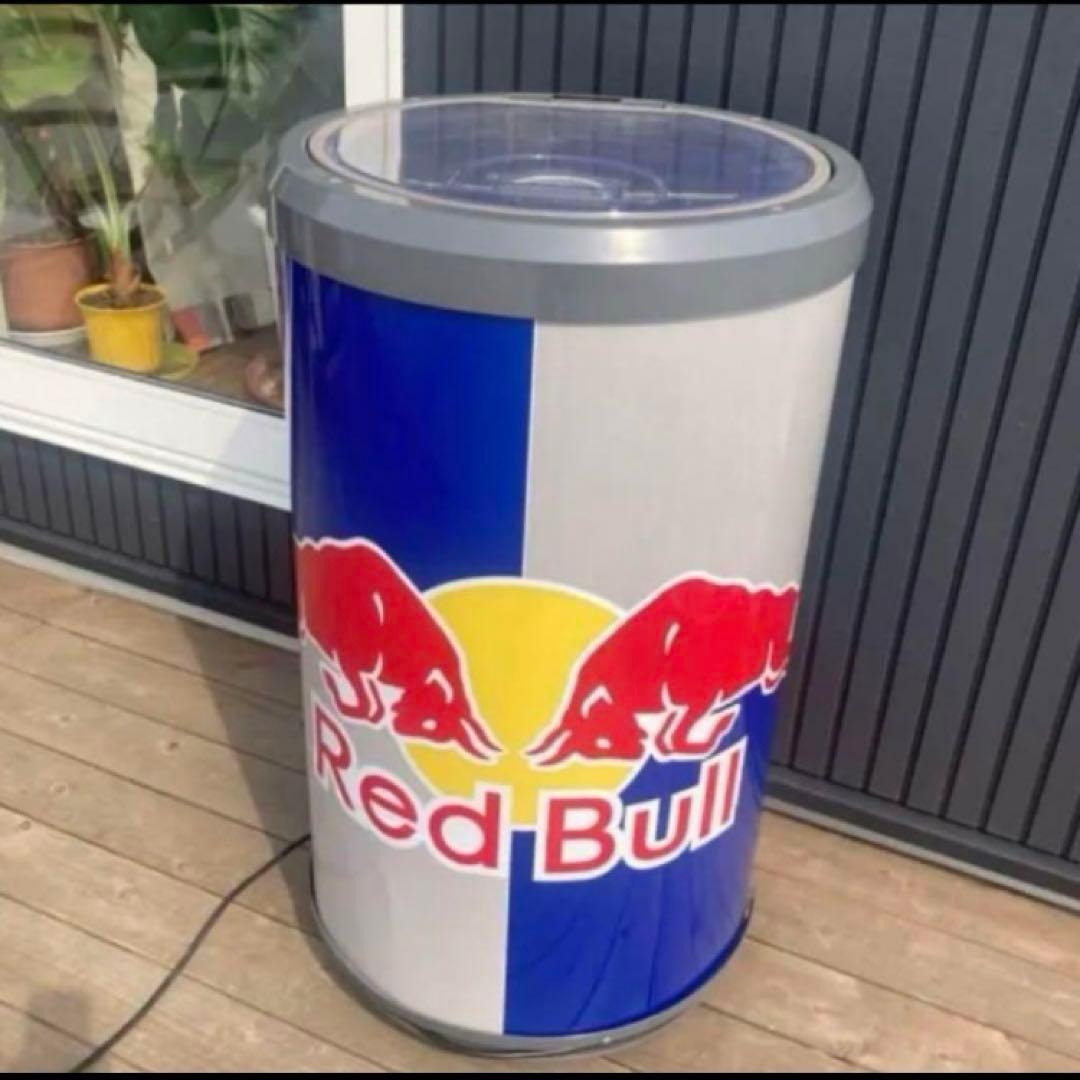 レッドブル RedBull 缶型 大型冷蔵庫 キャスター付き 特大 オブジェ