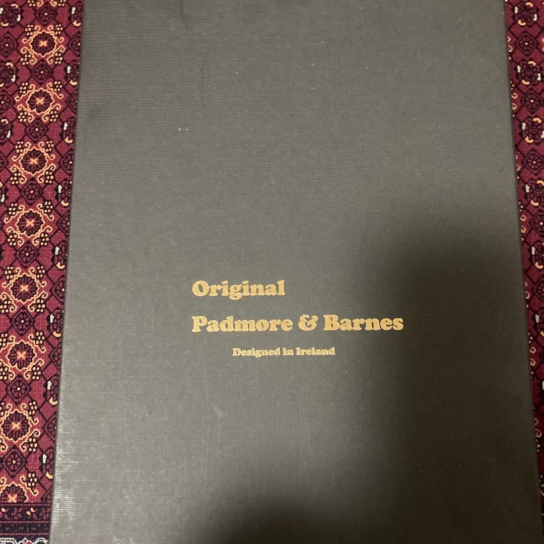 【新品未使用】padmore&barnes ワラビーシューズ／サイズ5