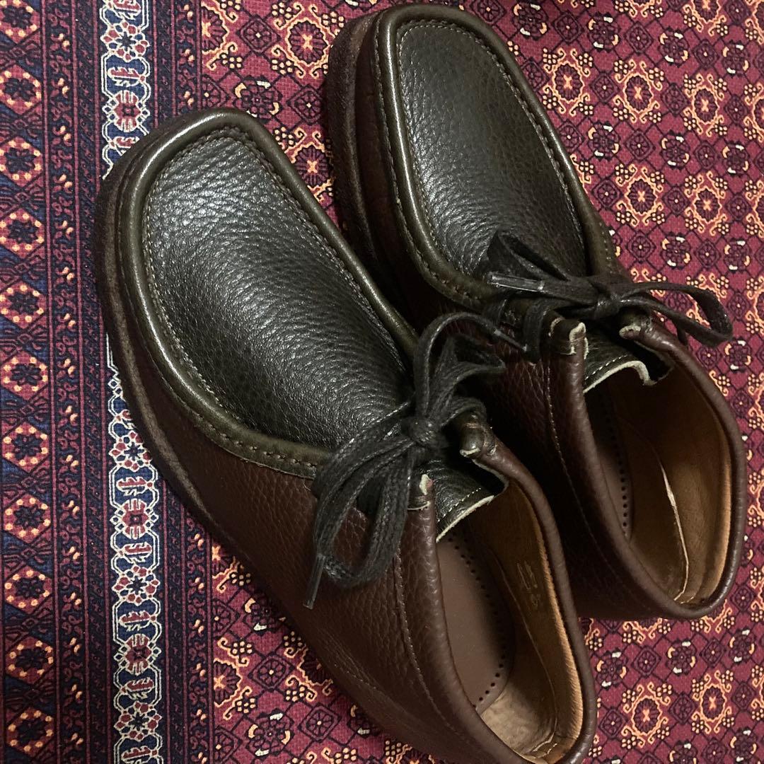 【新品未使用】padmore&barnes ワラビーシューズ／サイズ5