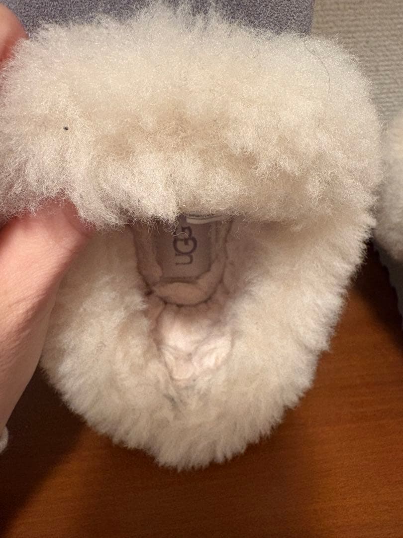 【更に更に値下げしました】UGG グレー ムートンブーツ 23センチ