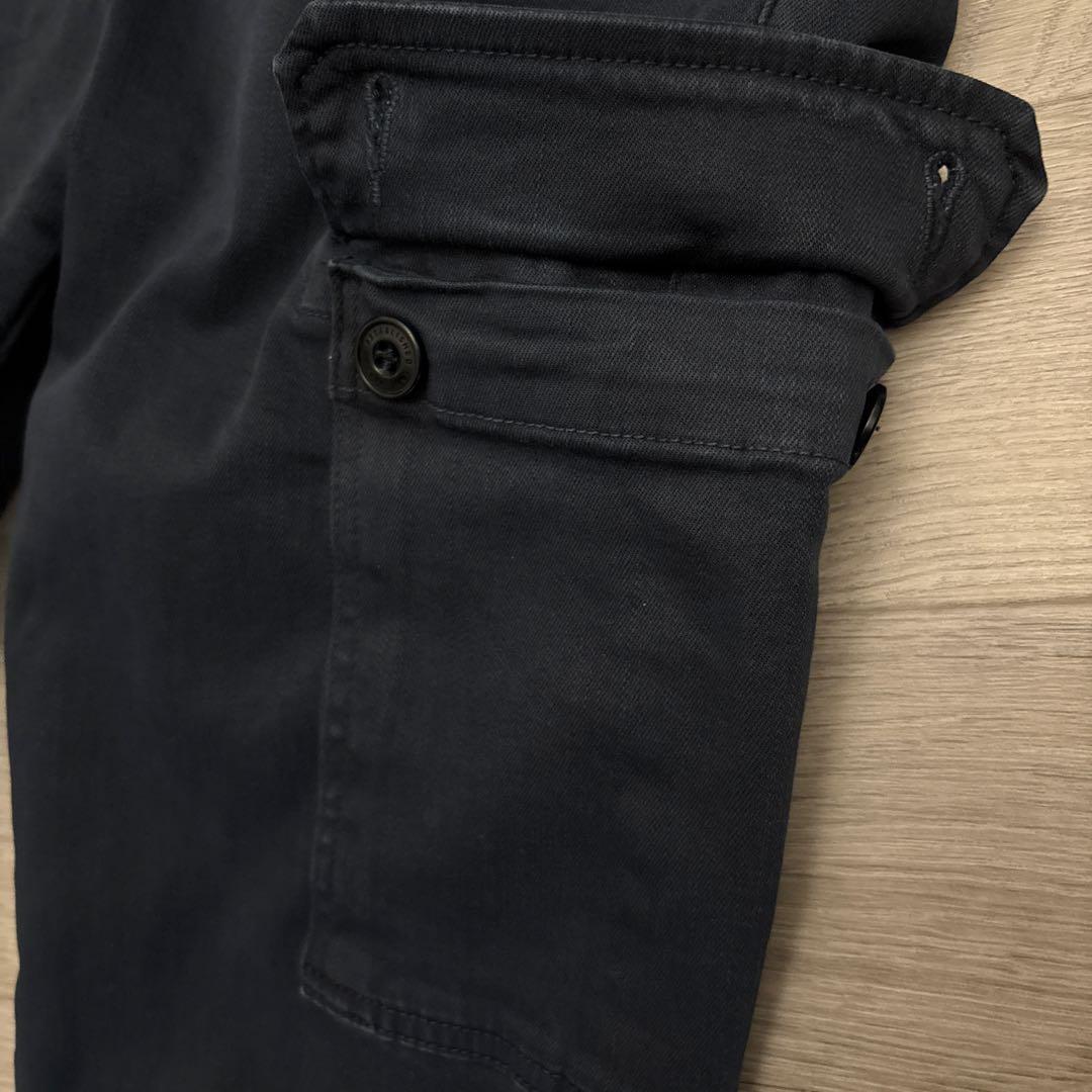 REPLAY JAAN HYPERFLEX カーゴパンツ 28インチ ネイビー