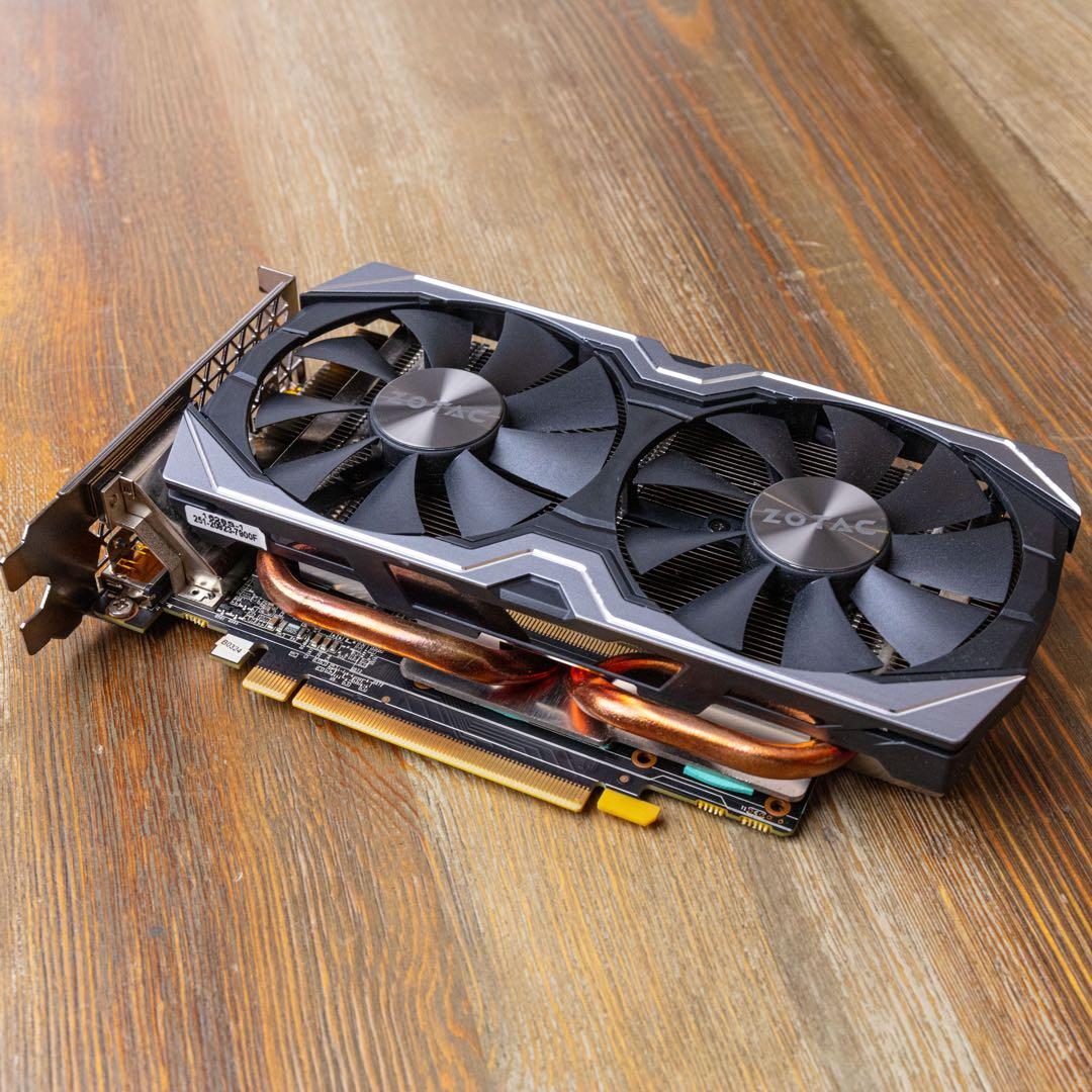 ZOTAC GeForce GTX1060 AMP 6GB 動作確認済