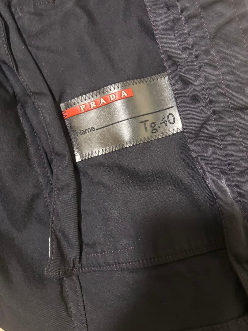 【希少】PRADA 90s アーカイブ ナイロンライダース テック Y2K