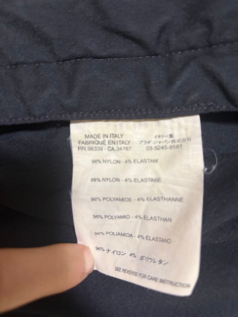 【希少】PRADA 90s アーカイブ ナイロンライダース テック Y2K