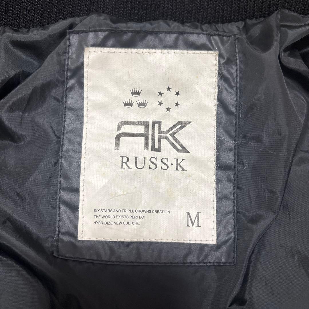 RUSS・K 山下智久着用モデル ファーダウンジャケット M お兄系 y2k