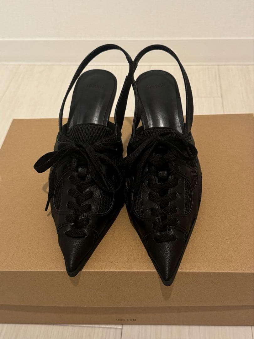 ぴ  aclent Hybrid sneaker mule