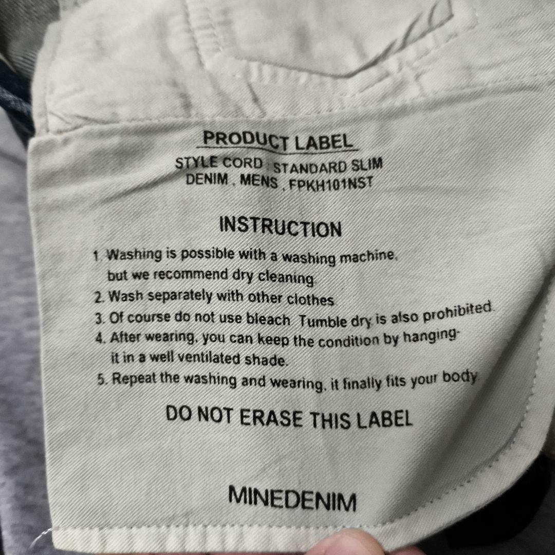 MINEDENIM マインデニム 101 Standard Slim USD