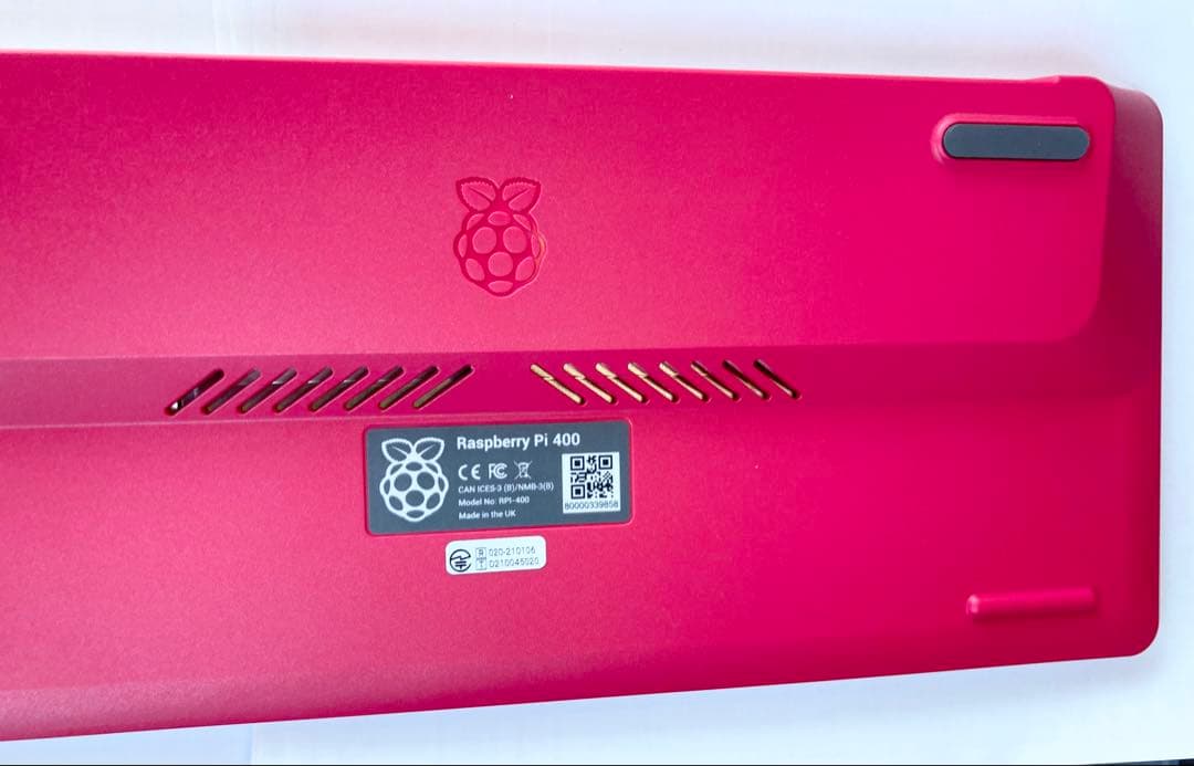 (未使用に近い)Raspberry Pi 400