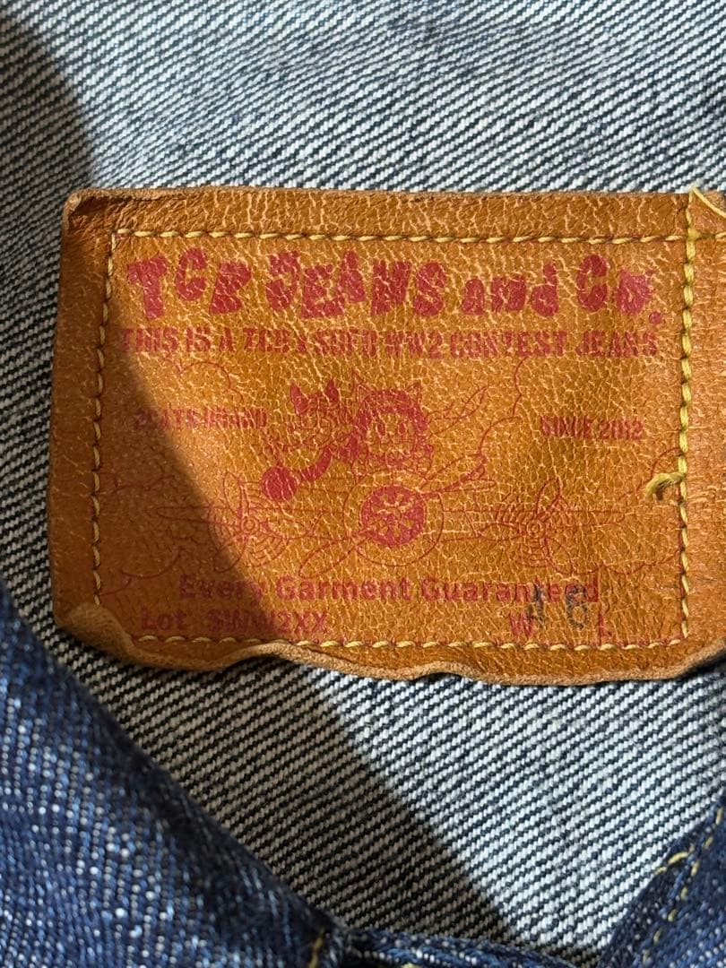 tcbジーンズ 初期ロット 大戦ジャケット 46