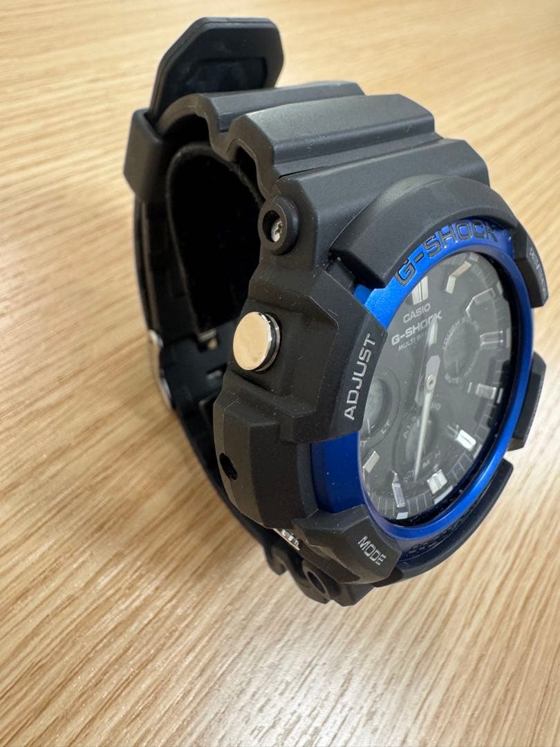 動作品 カシオ Gショック GAW-100B-1A2JF 電波ソーラー腕時計