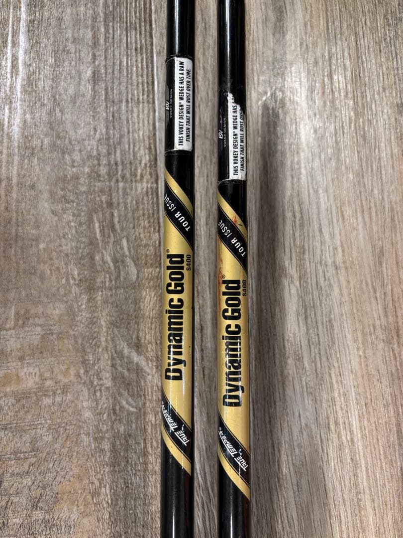 激レア王道タイトリストSM7ブラックウエッジ52.58セット　シャフトもブラック