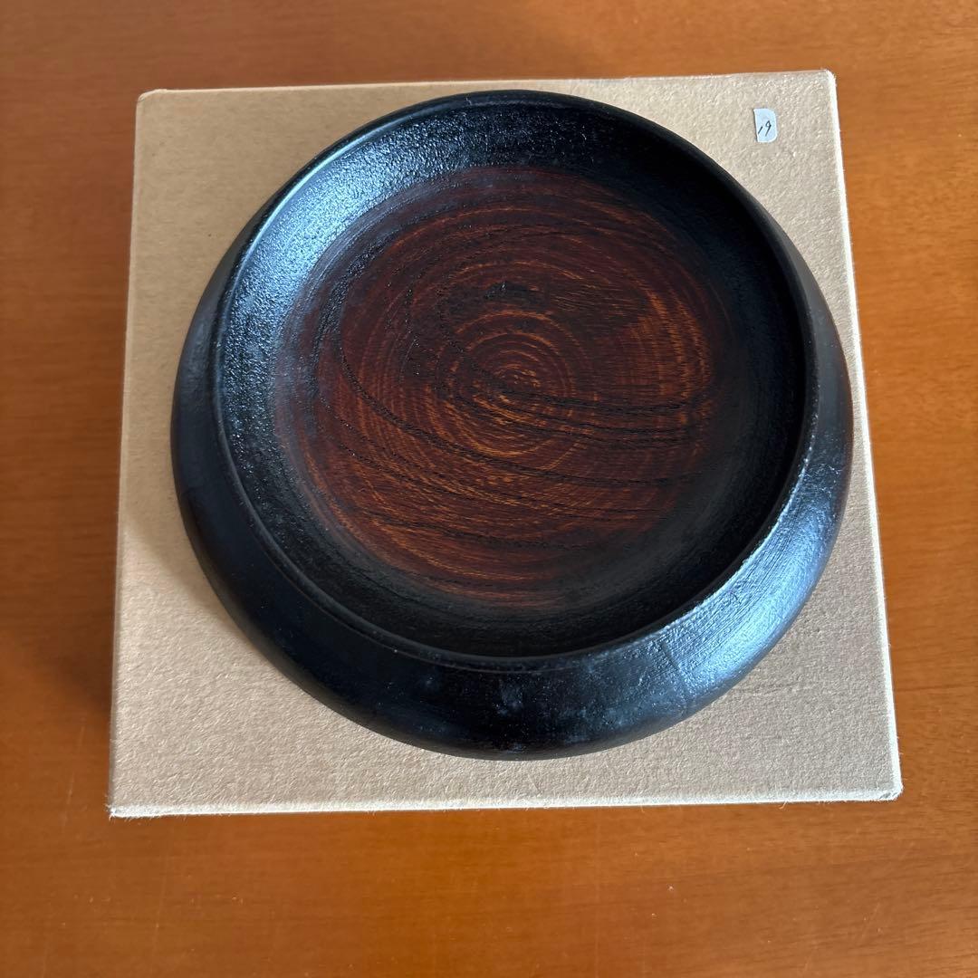 赤木明登氏作 日の丸茶の小皿