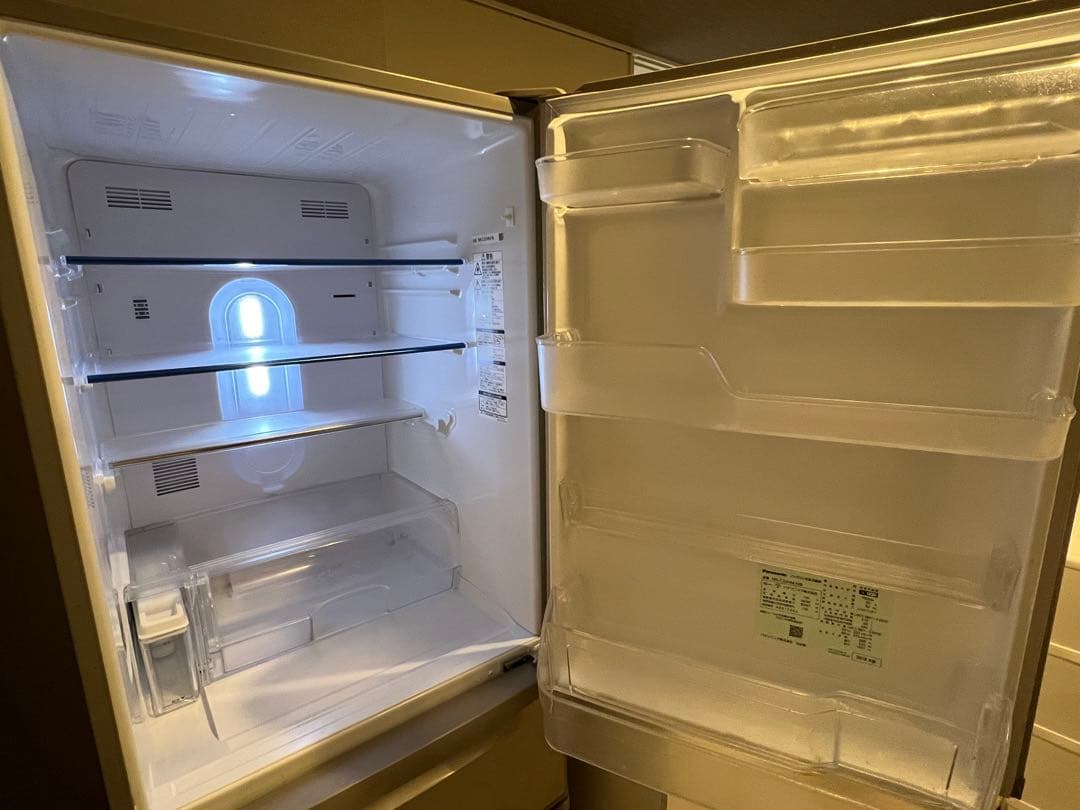 パナソニック 315L 3ドア 冷蔵庫 2018年製 NR-C32HM-N