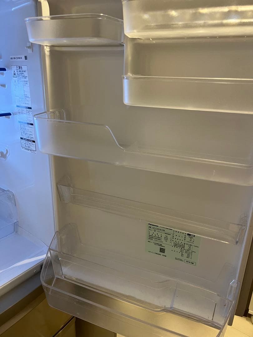 パナソニック 315L 3ドア 冷蔵庫 2018年製 NR-C32HM-N