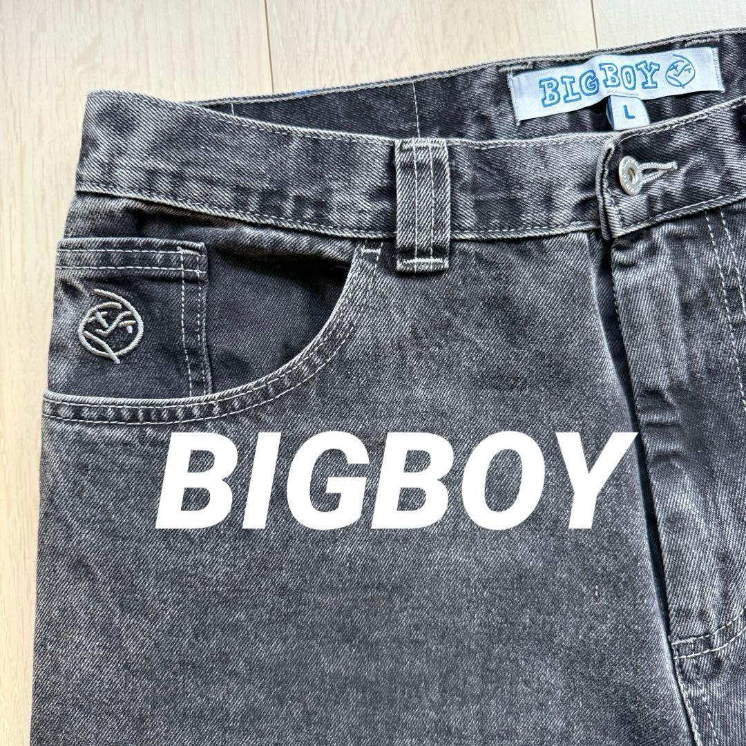 polar skate big boy ブラック　デニム　ビックボーイ