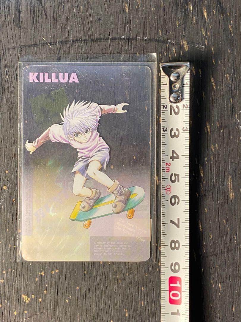 希少 hunter×hunter キルア クリアカード 日本アニメーション