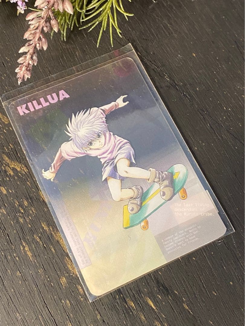 希少 hunter×hunter キルア クリアカード 日本アニメーション