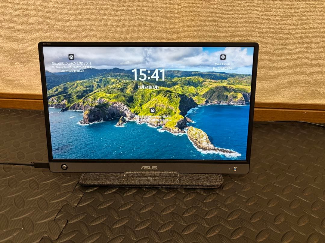 ディスプレイ・モニター本体 ASUS ZenScreen MB16AH
