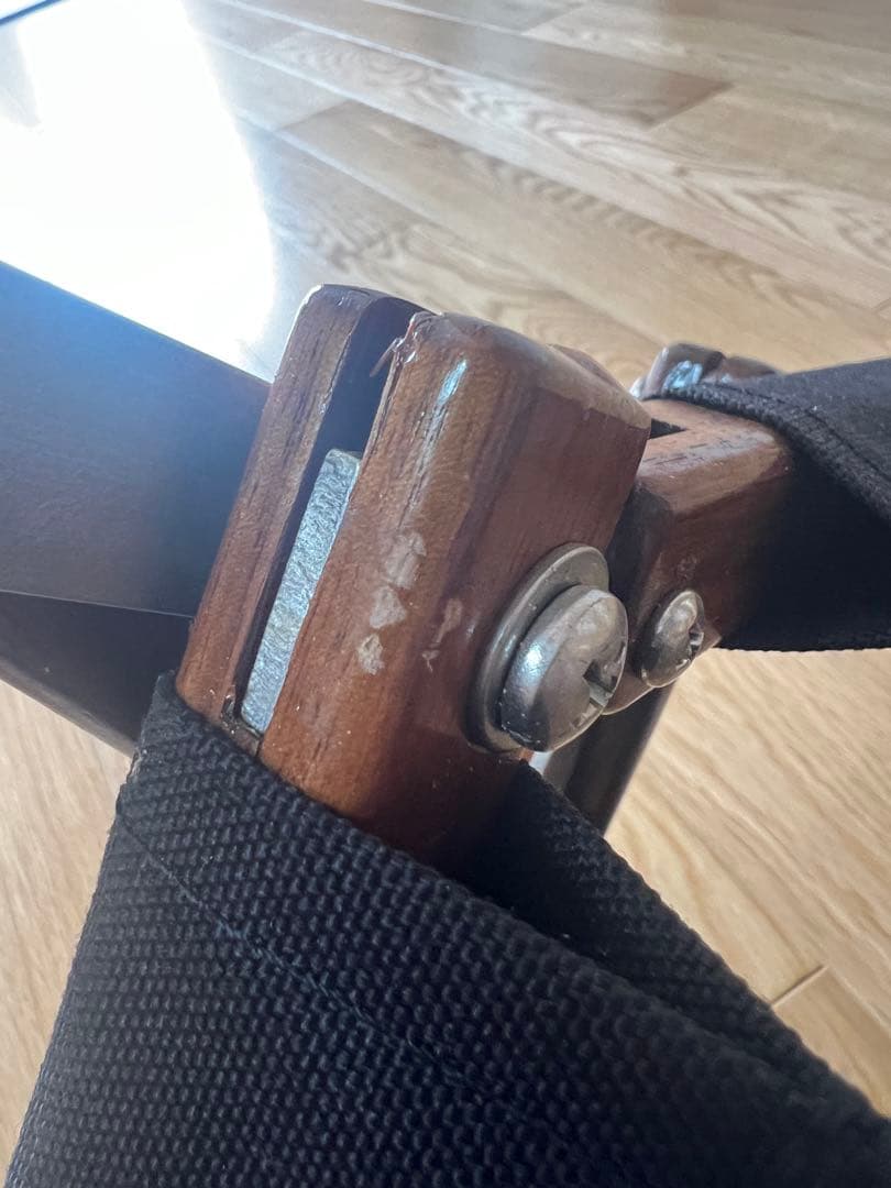 廃盤品 カーミットチェア ワイド 濃ウォールナット