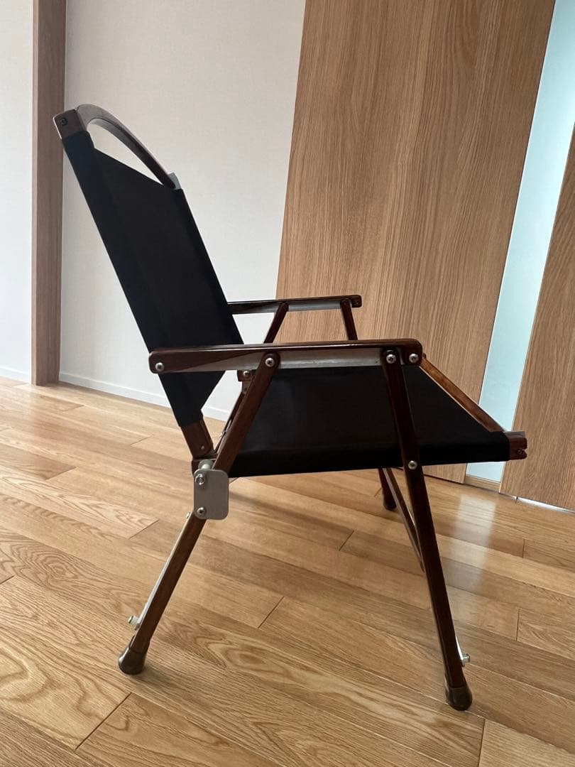 廃盤品 カーミットチェア ワイド 濃ウォールナット