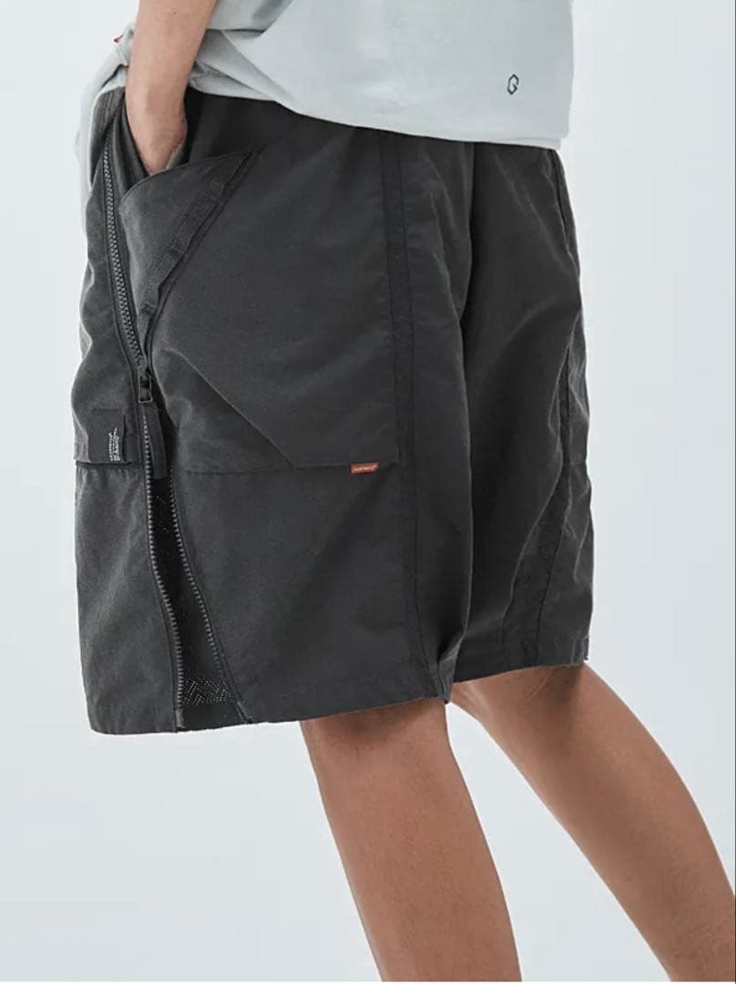 パンツ GOOPiMADE SOFTBOX Zipper Utility Shorts