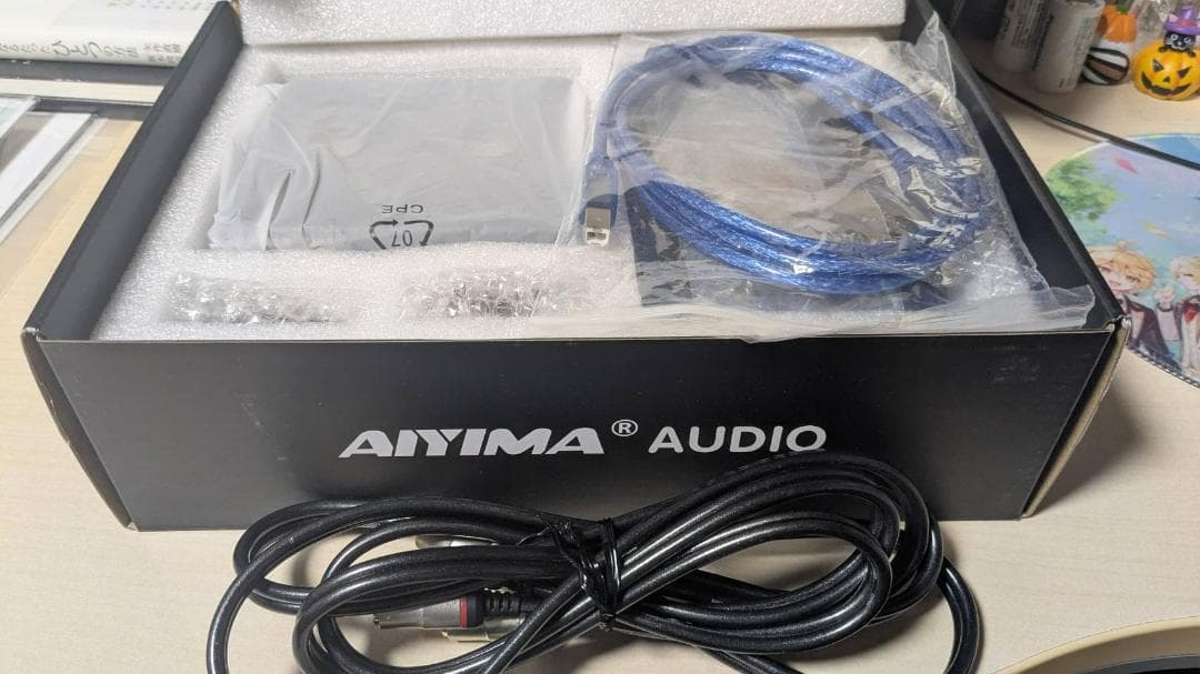 AIYIMA T9 PRO ハイブリッド真空管＆オーディオテクニカ製ケーブル