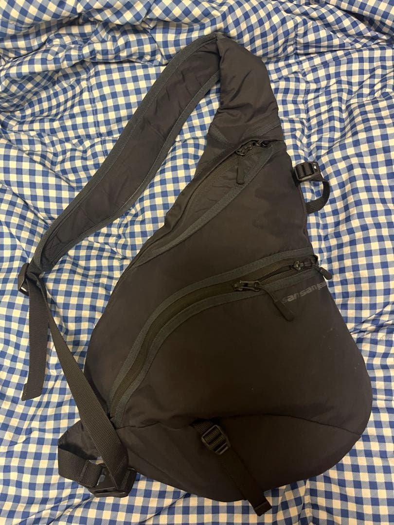 バッグ SAN SAN GEAR 23FW SLING BAG BLACK