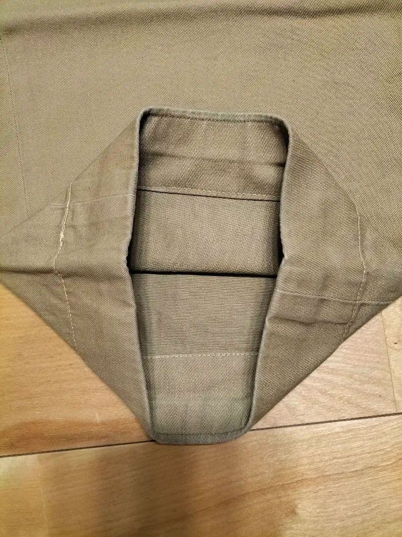 60s USMC（米海兵隊）カーキ・チノパンツ アルミジップ　W33表記