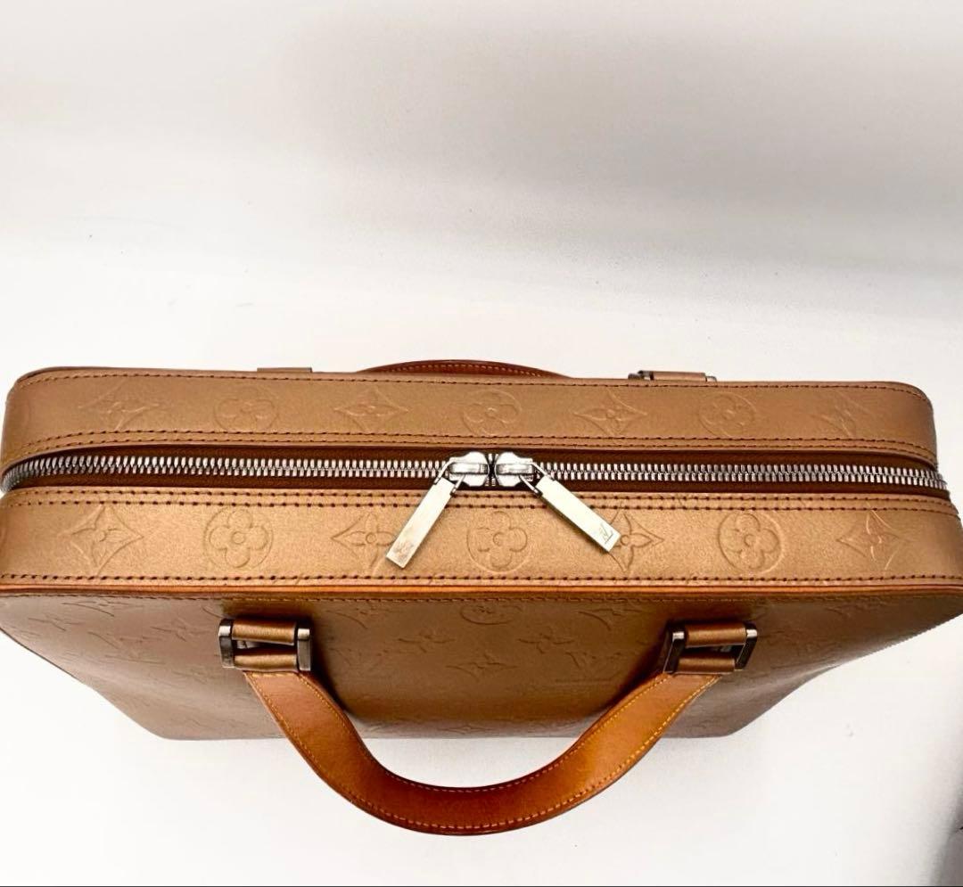 LOUIS VUITTON モノグラムマット マルデン アンブレ キャメル