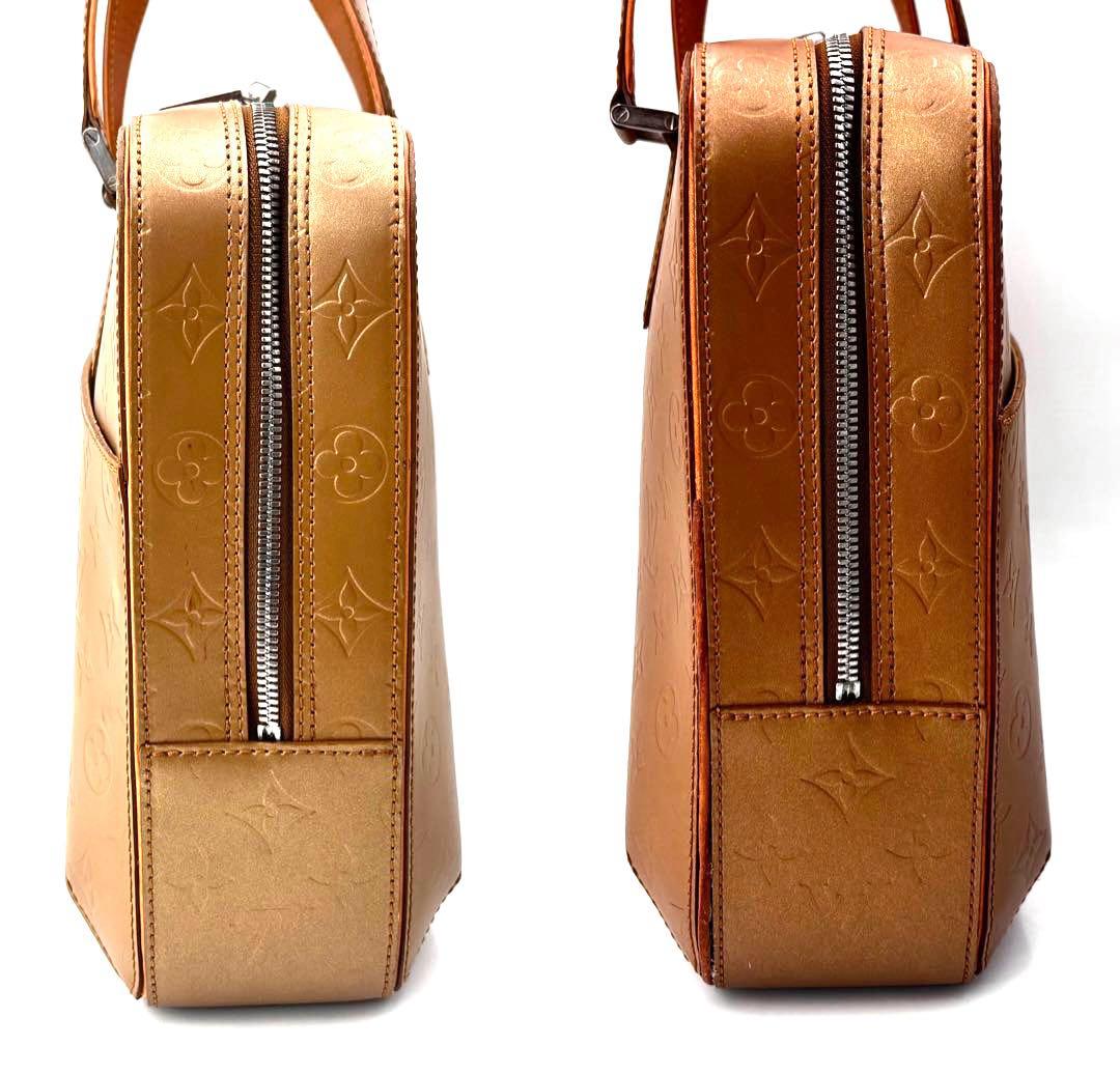 LOUIS VUITTON モノグラムマット マルデン アンブレ キャメル