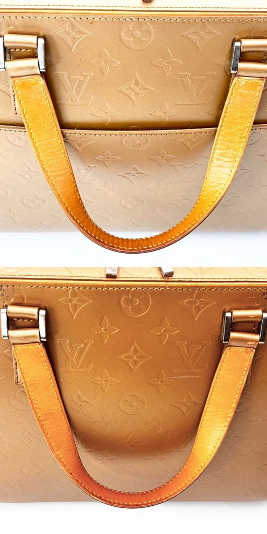 LOUIS VUITTON モノグラムマット マルデン アンブレ キャメル