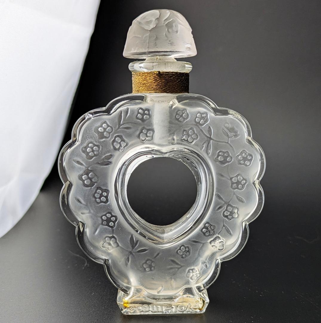 s*y様 ラリック×ニナリッチ 香水瓶 Coeur Joie ハート型 アンティ