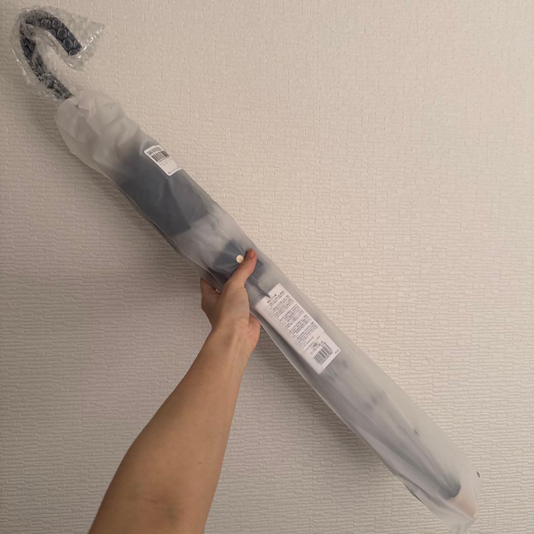 ポロポニー柄　ビニールプリント傘　長傘　クリア　ジャンプ傘　ラルフローレン