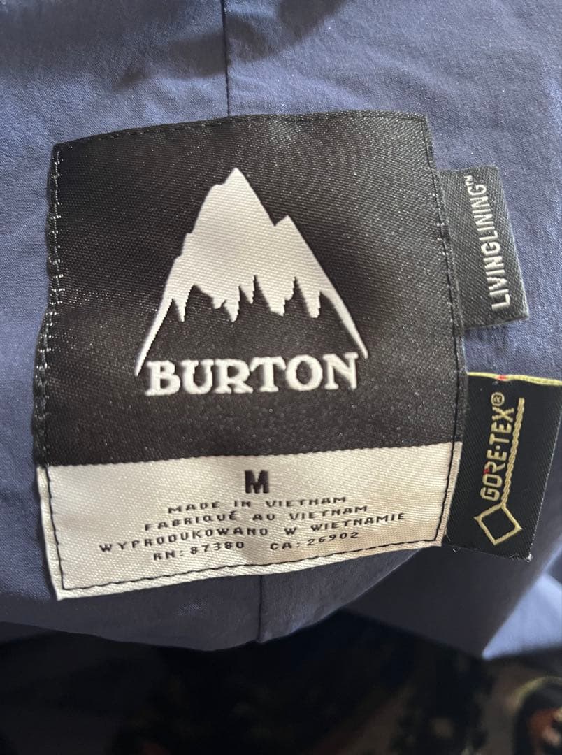 ◆Burton/バートン　ゴアテックス　ビブパンツ　M