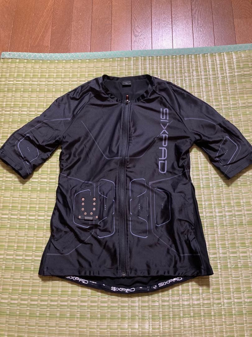 極美品 SIXPAD パワースーツ メンズ トップ&ボトムセットLLサイズ