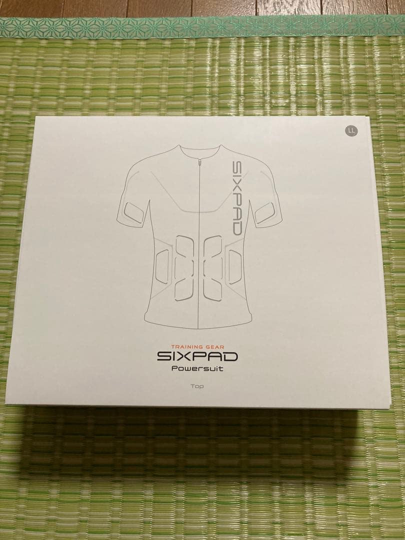 極美品 SIXPAD パワースーツ メンズ トップ&ボトムセットLLサイズ