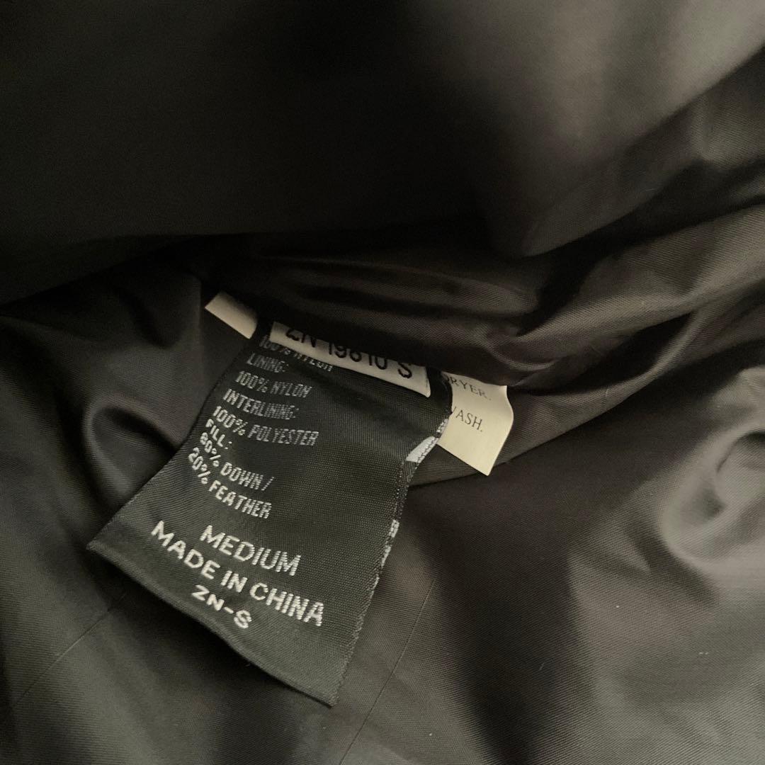 ヘリーハンセン　ダウンジャケット　ブラックシルバーtohji着用　ノースフェイス