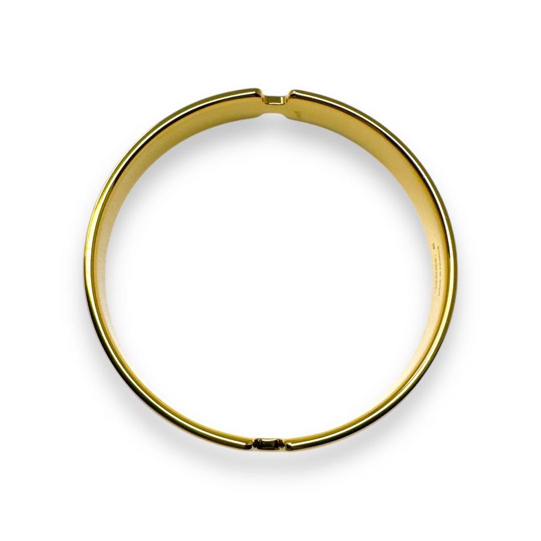 エルメス HERMES バングル オランプ ゴールド アイボリー ナタ ブランド