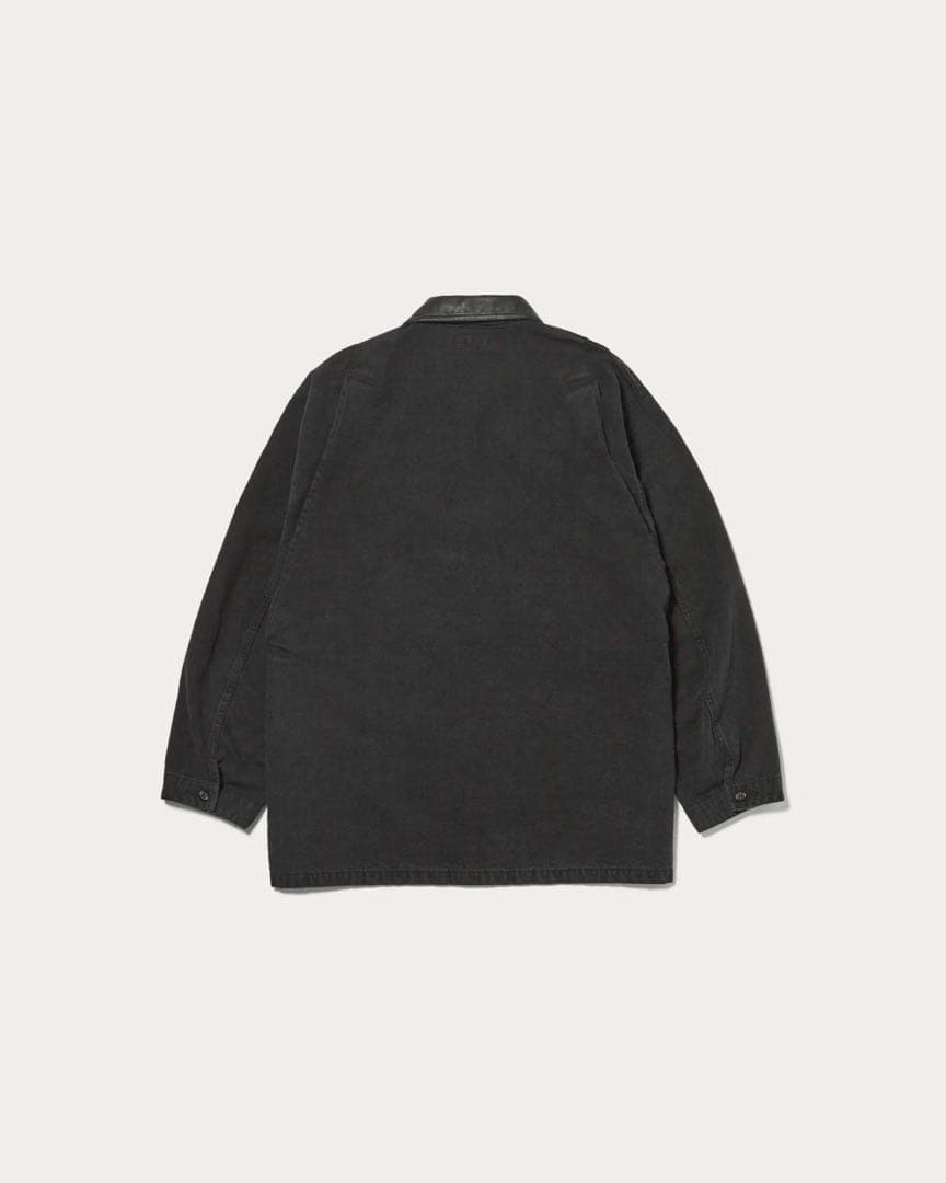 seven by seven 襟レザー カバーオール