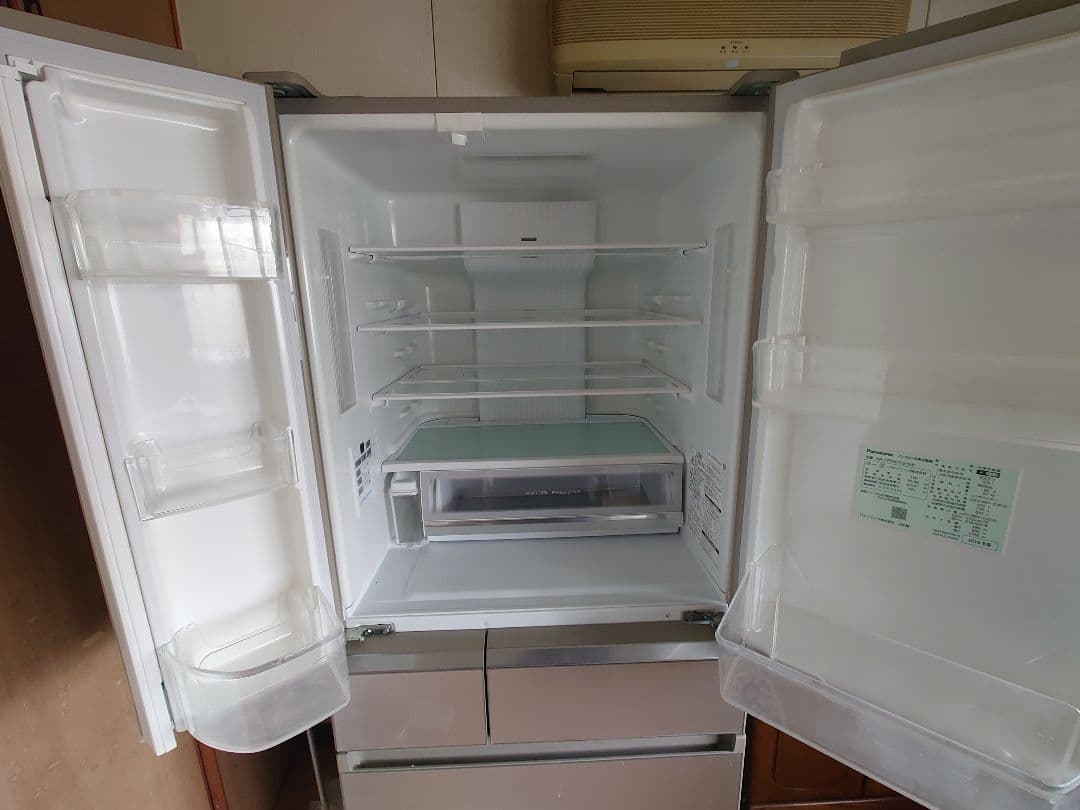 Panasonic シルバー冷蔵庫 両開き