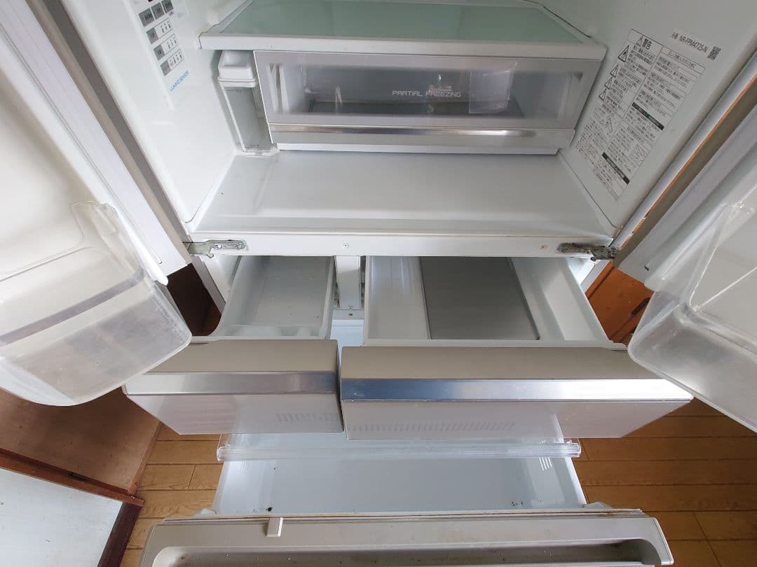 Panasonic シルバー冷蔵庫 両開き