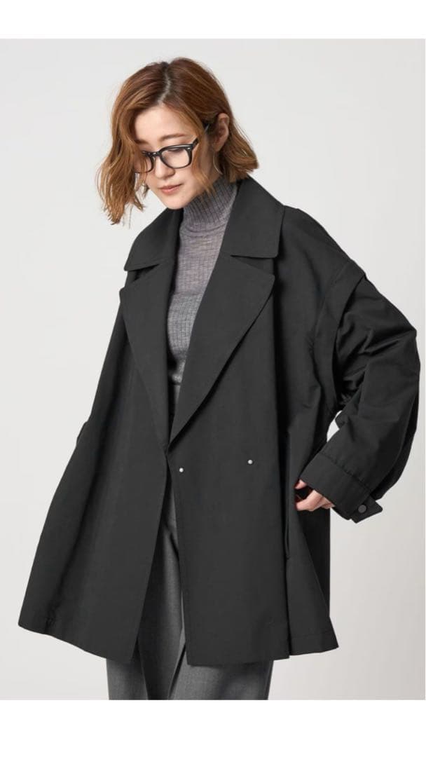 ＜conte＞ ミリタリー 2WAY ショートコート ユナイテッドアローズ